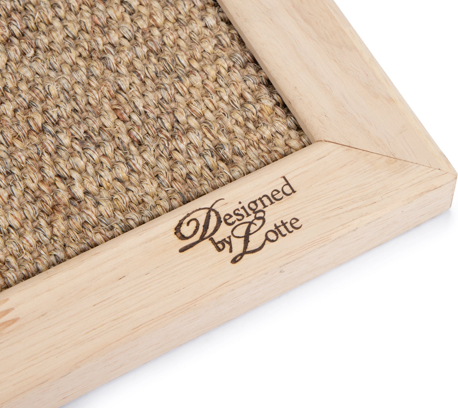 Designed by Lotte krabplank Poezels bruin 70 x 50 x 2 cm