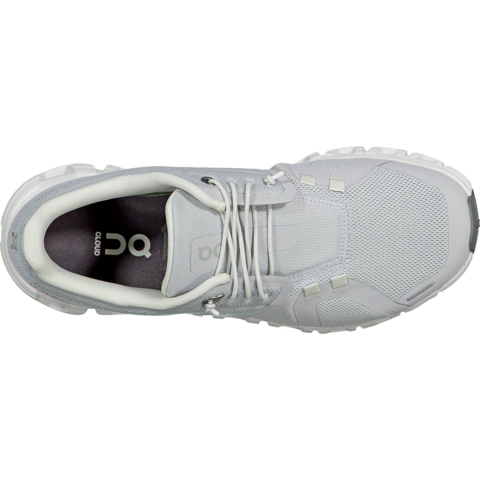 On Damen-Laufschuh Cloud 6 hellgrau, 41