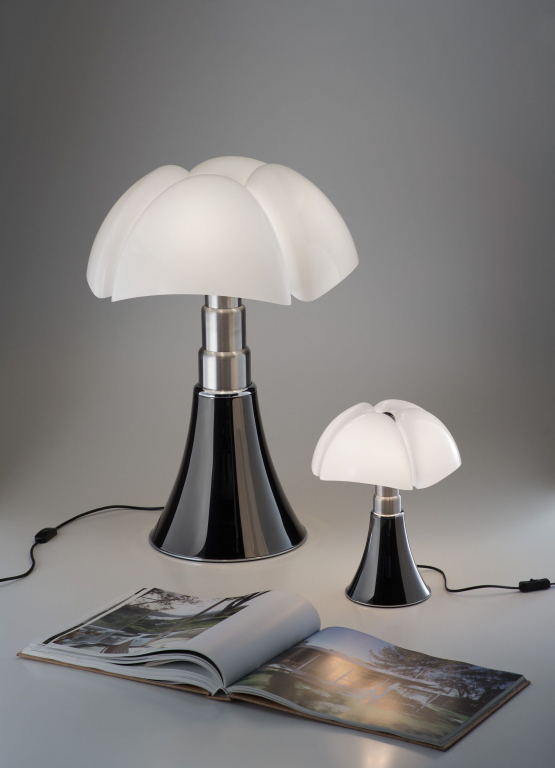 Martinelli Luce Pipistrello vloer- en tafellamp retrofit wit
