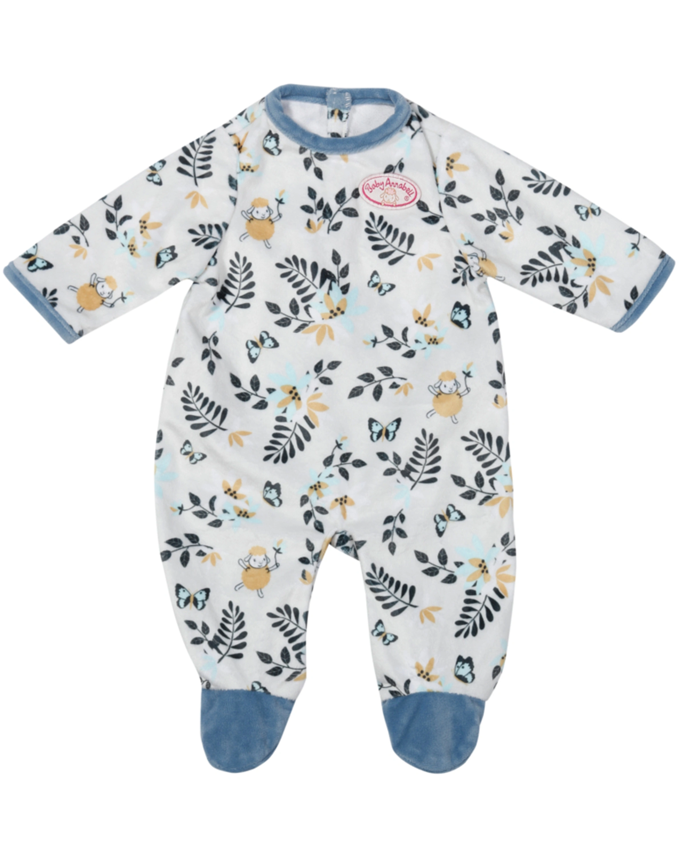Baby Annabell® Strampler BLÄTTER in blau (43cm)