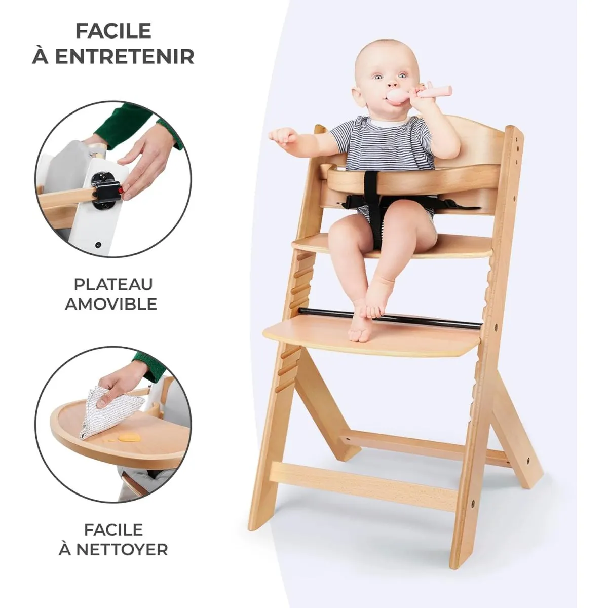 Kinderkraft Chaise Haute ENOCK