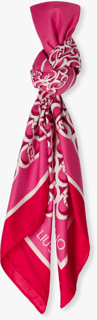 LIU JO roze liu jo sjaal logo foulard