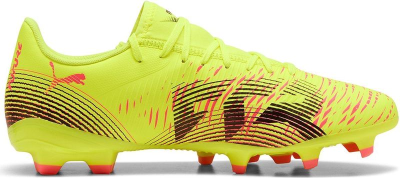 Puma - Future 8 Play - Voetbalschoenen - Zwart - Synthetisch - Lichtgewicht
