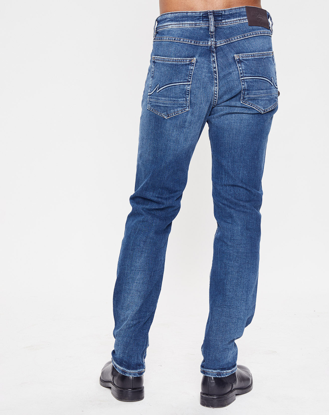 Kaporal 5 Jean en Coton Bio Droit Datte bleu moyen