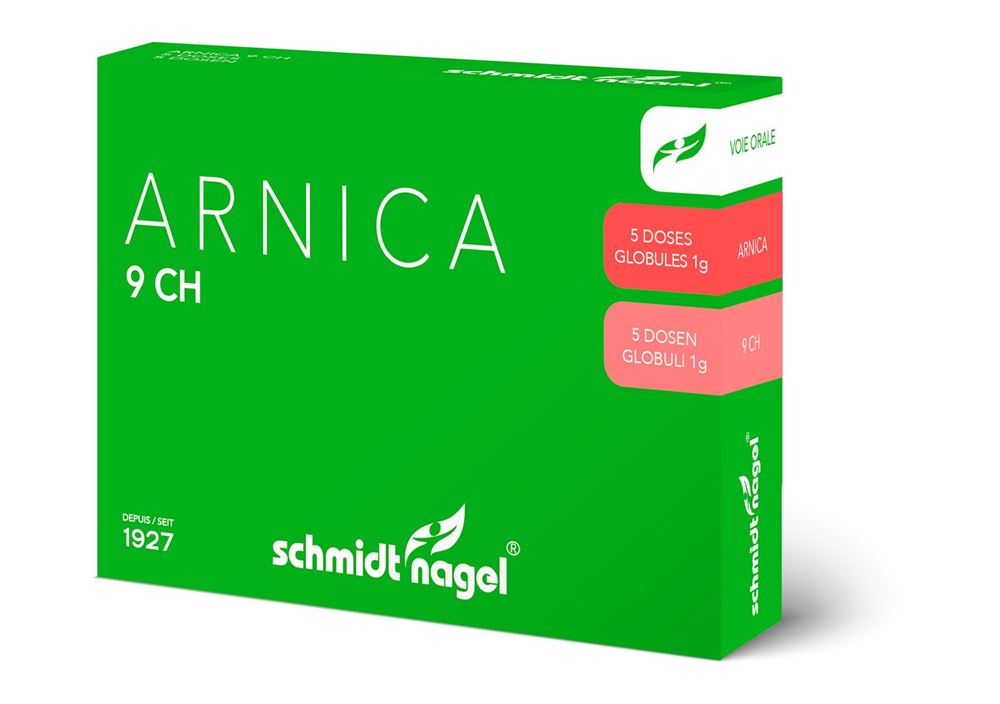SCHMIDT-NAGEL Arnica Glob 9 CH 1 g