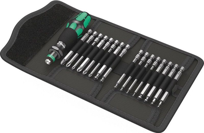 Wera - Kraftform Kompakt 60 KK - Schroevendraaierset - 17-delig