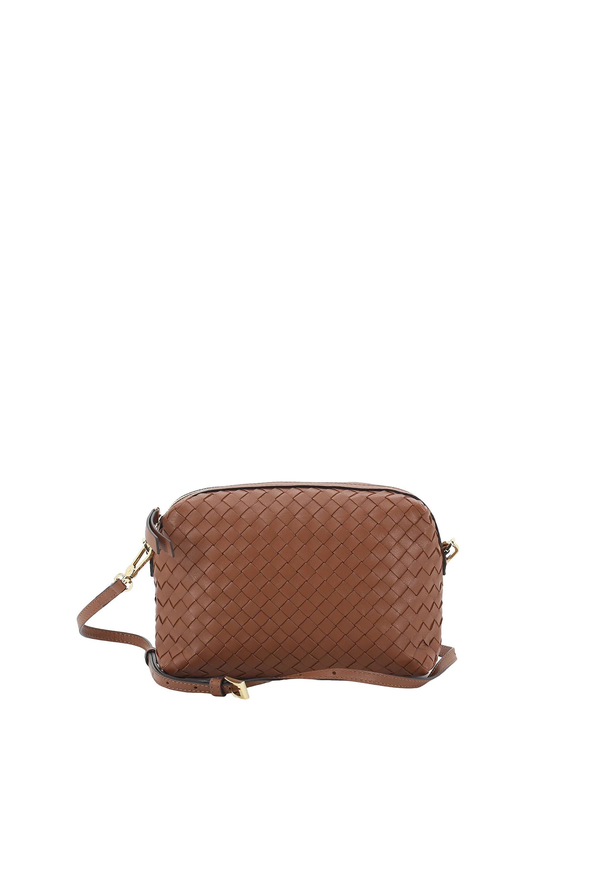 Cross body bag KAIA Leather Piuma weaving Standard