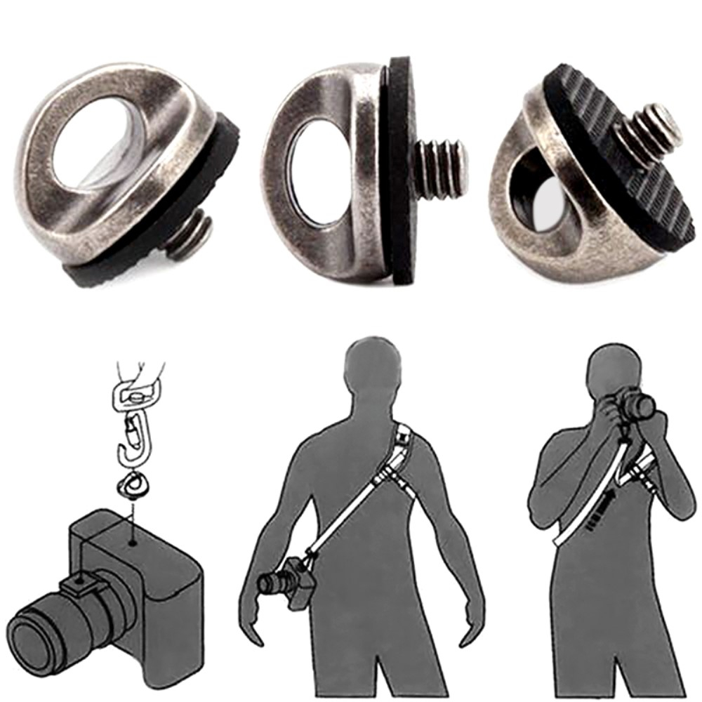 Sicherheitsstecker Adapter für Kameras / GoPro mit 1/4