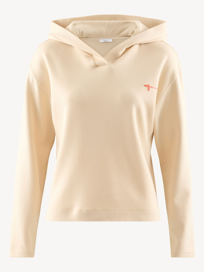 Hoodie - beige