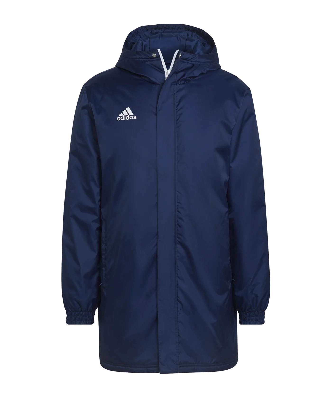 adidas Entrada 22 Stadium Winterjacke Blau
