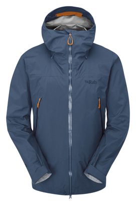 Veste Imperméable Rab Kangri Paclite Plus Bleu
