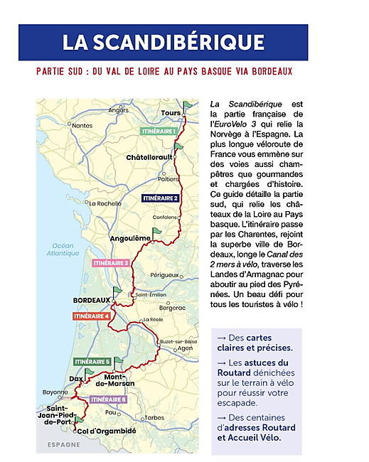 HACHETTE - LA SCANDIBERIQUE PARTIE SUD ROUTARD