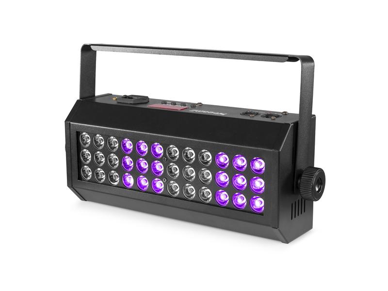 BeamZ UV-Lampe Flood36UV LED-Flutlicht mit Hochleistungs-UV-LEDs