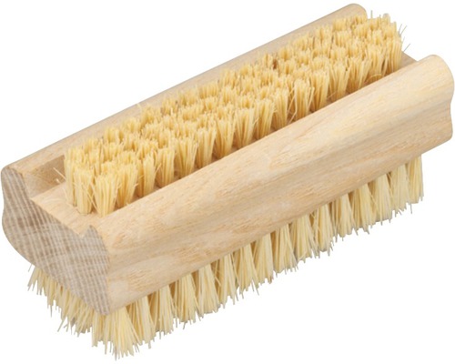 Dubbele houten handwasborstel, Bümag