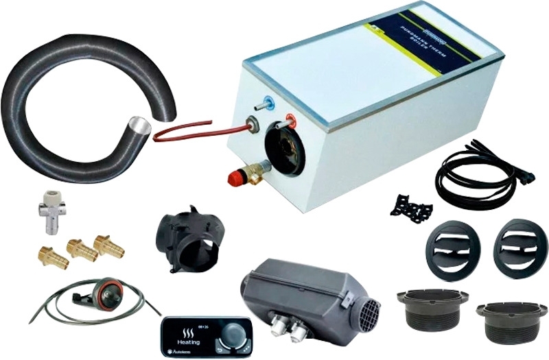 Pundmann Warmduscher-Set 230 V / 500 W / Air 4D / 9 Liter