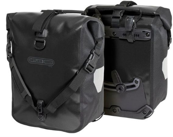 SPORT-ROLLER FREE Taschen (Duo)  black  2 x 12.5 L