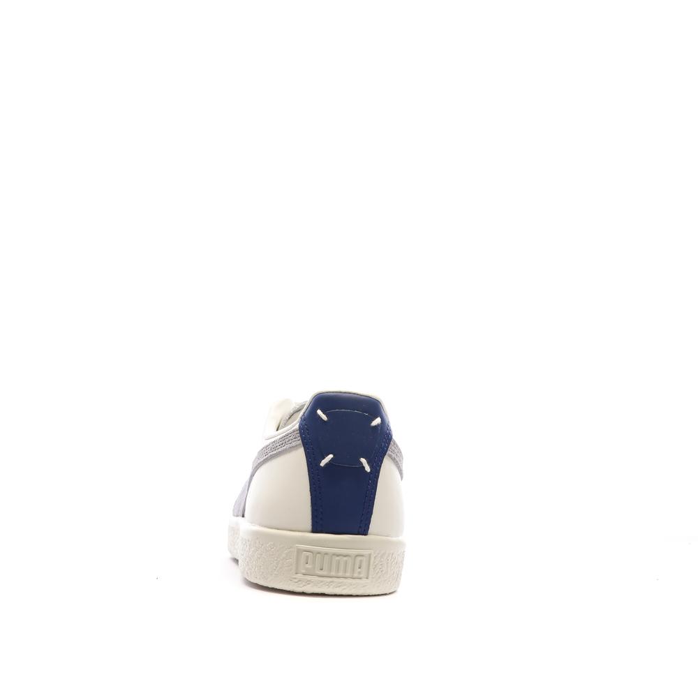 Puma Baskets Blanches/Gris Homme Puma Clyde Base