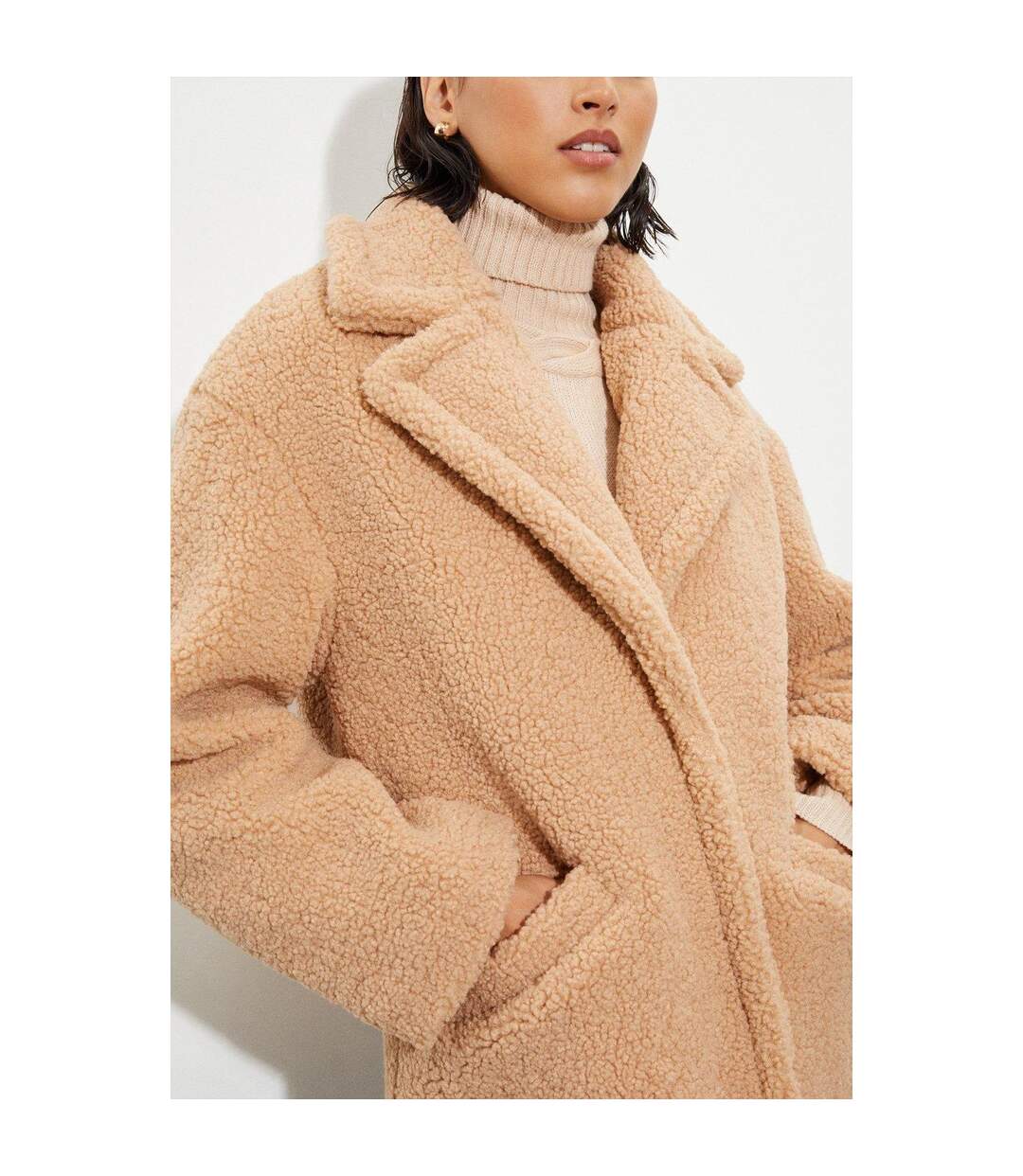 Dorothy Perkins - Manteau - Femme (Brun-beige) - UTDP993