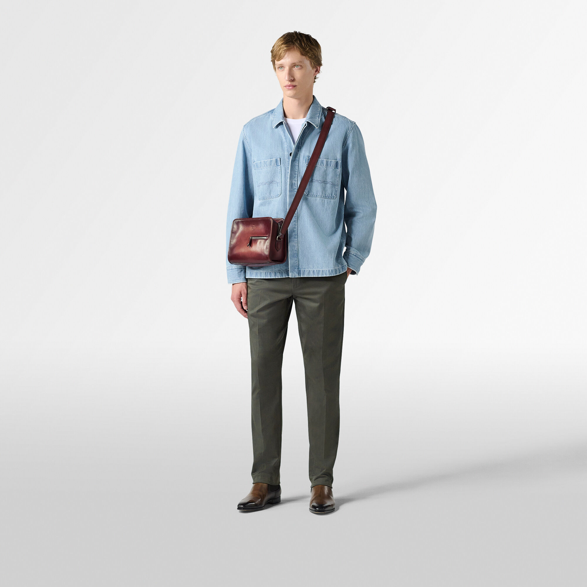 Surchemise De Travail En Denim