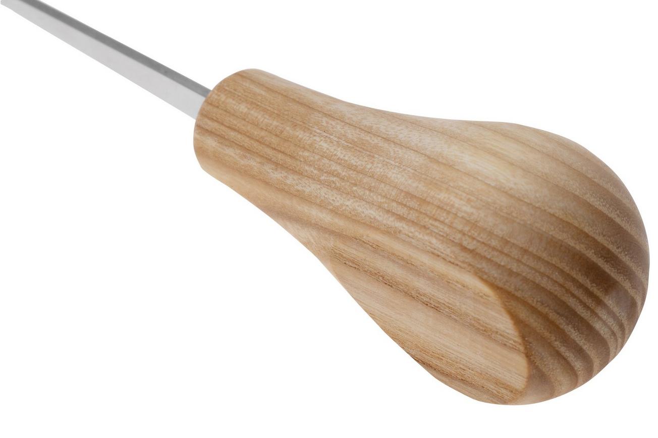BeaverCraft Palm Chisel P1-02 Straight Flat Sweep No. 1, 2 mm, handguts