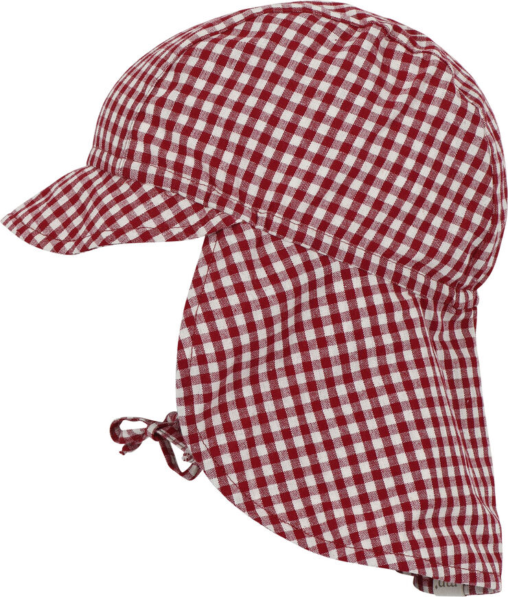mpKids River summer hat w/ neckshade Rhytmic red