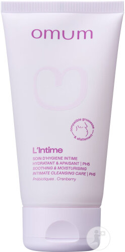 Omum L'Intime Soin D'Hygiène Intime Hydratant Et Apaisant Grossesse Bio Tube 150ml