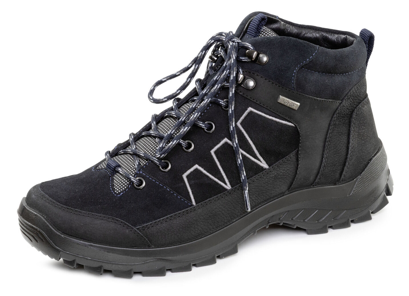 Atmungsaktive Herren-Boots, Weite K, mit herausnehmbarem Fussbett