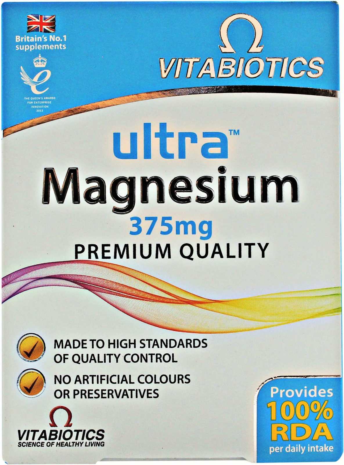 Vitabiotics Ultra Magnésio 60 comprimidos