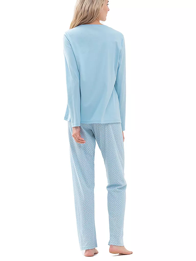 MEY Pyjama hellblau