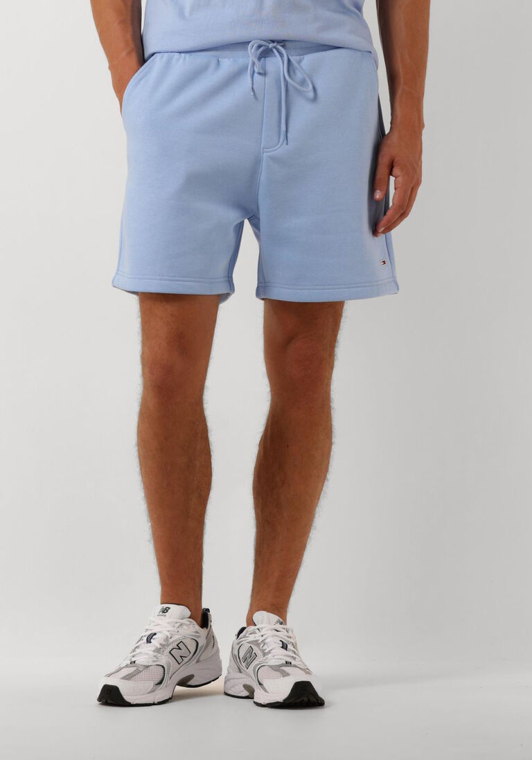 TOMMY JEANS lichtblauwe tommy jeans korte broek tjm beach fleece shorts