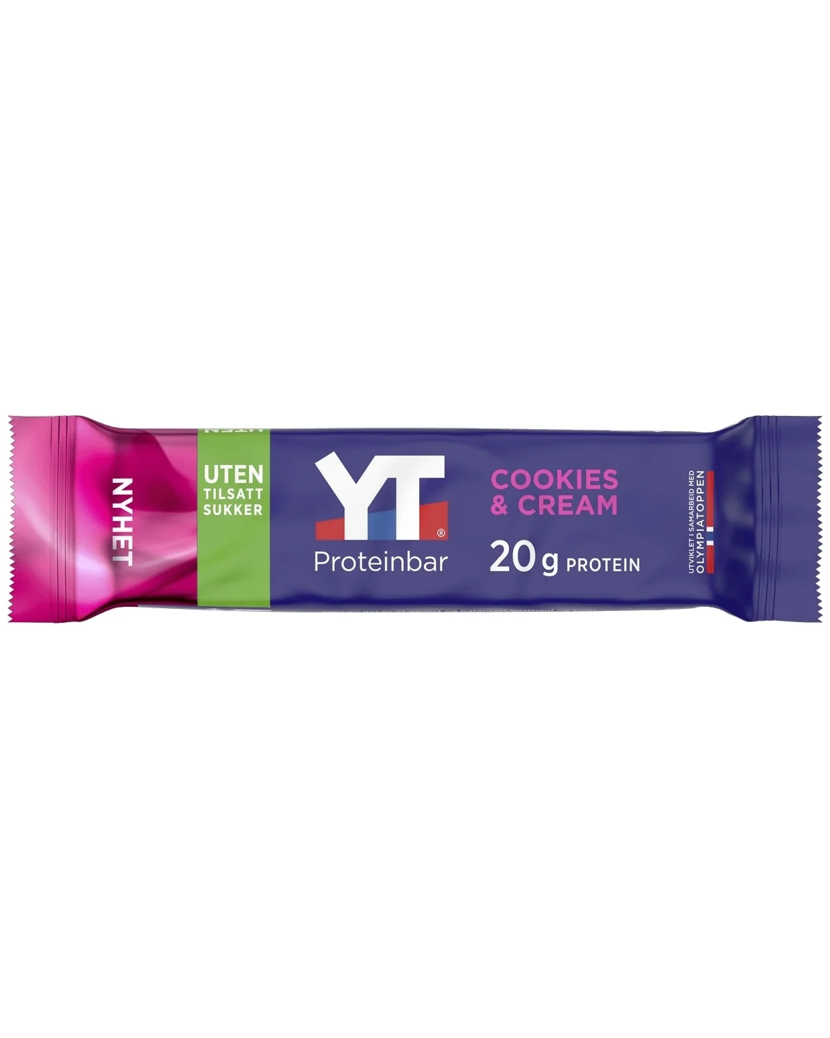 YT® Proteinbar Cookies &amp; Cream 15x50g