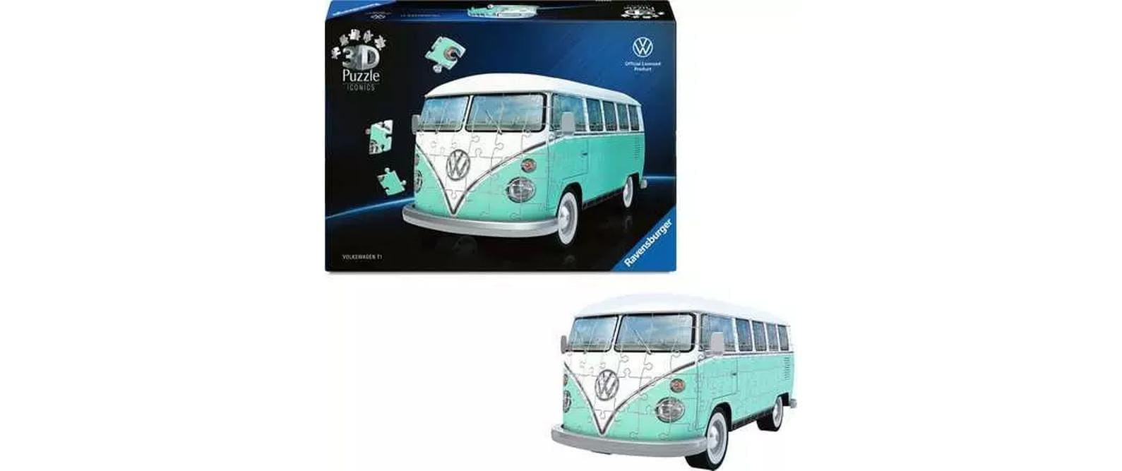 Ravensburger 3D-Puzzle »Iconics Volkswagen T1« 3D-Effekt
