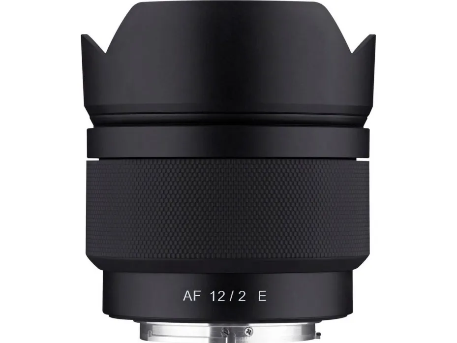 Samyang AF - Vidvinkel objektiv - 12 mm - f/2.0 - Sony E-mount - for Sony Cinema Line; a VLOGCAM; a1; a1 II; a6700; a7 IV; a7C; a7C II; a7CR; a7R V; a9 III