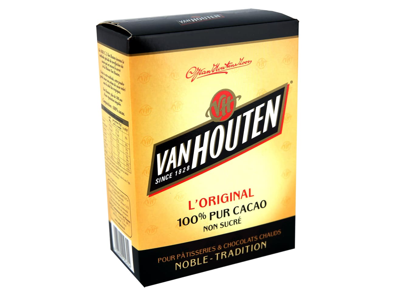 Cacao non sucré - 250 g - Van Houten