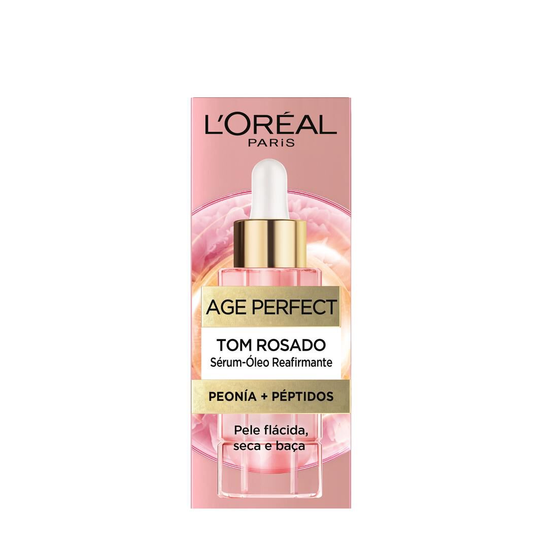 L'ORÉAL PARIS  Age Perfect Golden Age Sérum-Óleo, Tom Rosa - 30ml