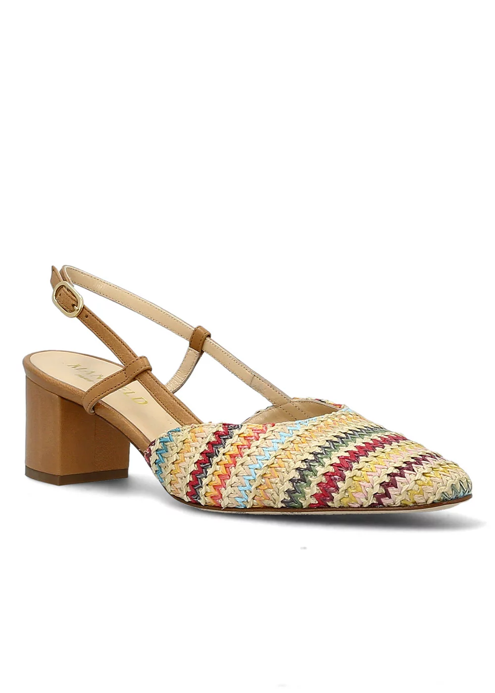 SLING BLACKPOOL RAPHIA MULTICOLORE