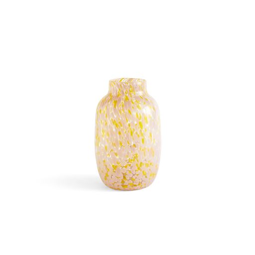 HAY Splash Vase, Lyserød/Gul