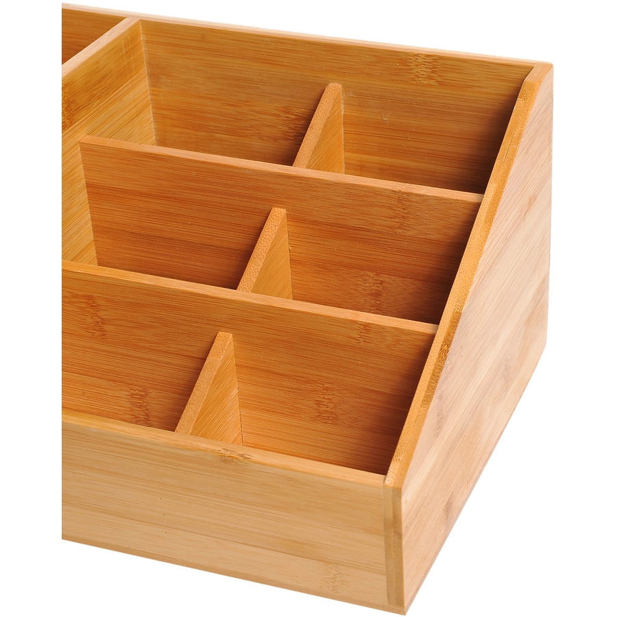 HOMCOM Schreibtischorganizer mit 2 Schubladen natur