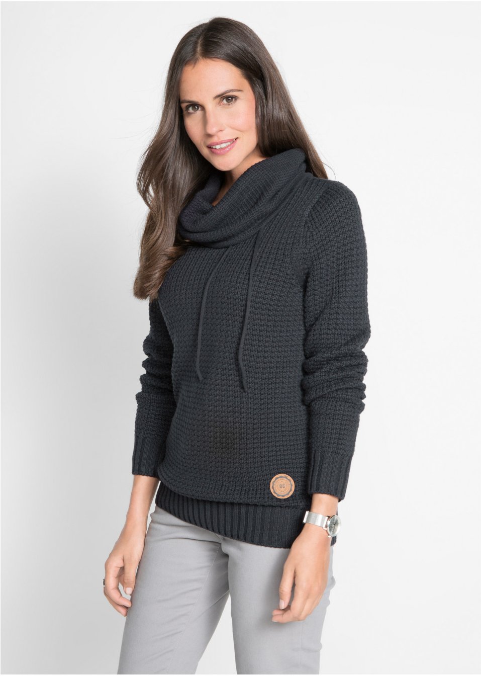 Pull à col roulé