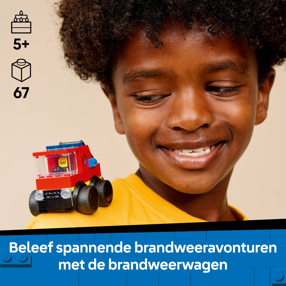 LEGO City Voertuigen brandweerwagen 60482