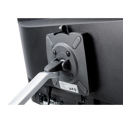 Novus Clu I - Support de table pour moniteur jusqu'à 283mm - argent / anthracite