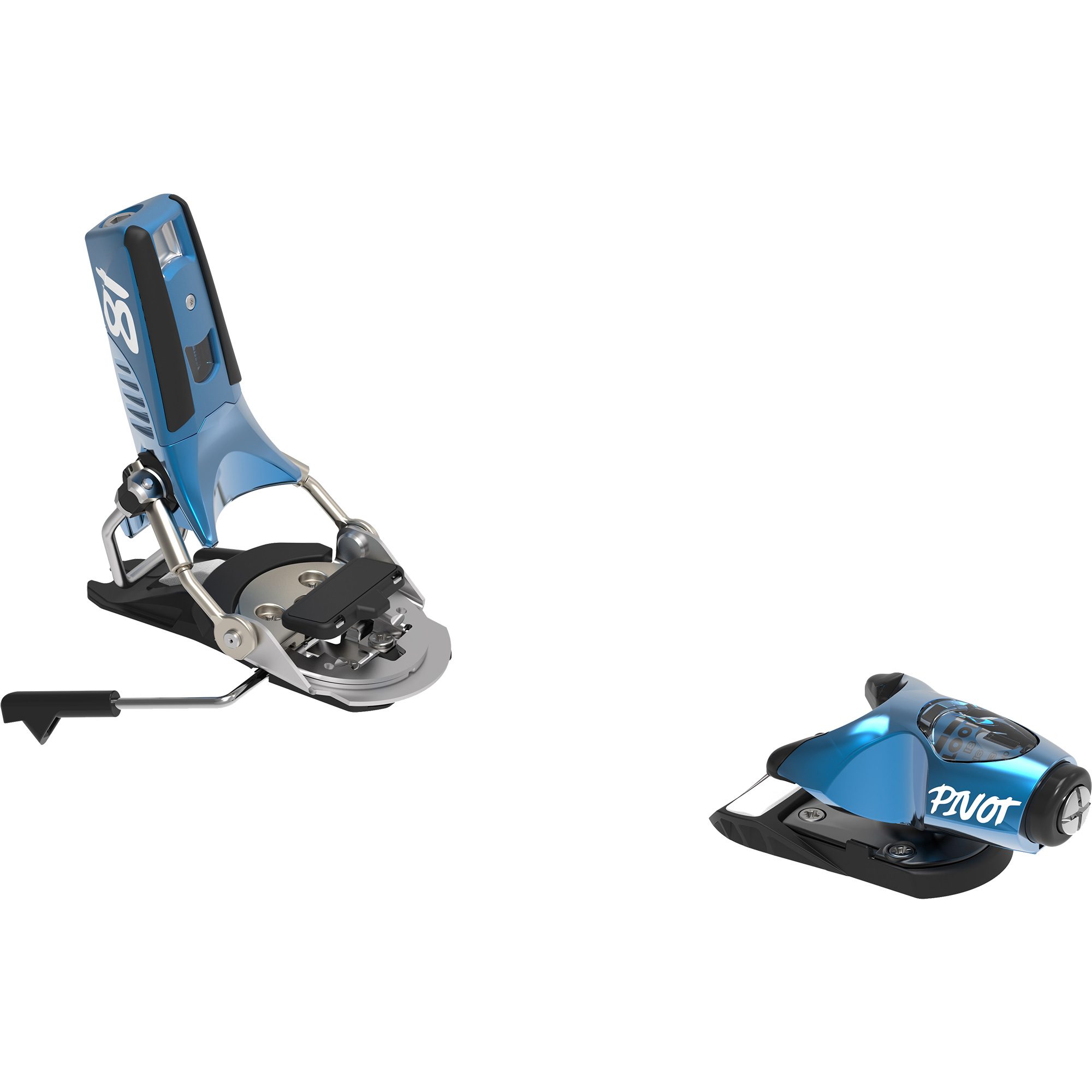 Look Bindings Pivot 2.0 18 GripWalk Freeski Bindung bluesteel 105mm Stopper