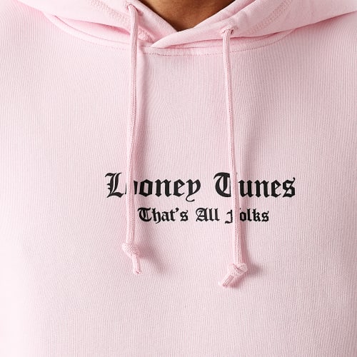Sweat Capuche Taz Graff Pink Rose