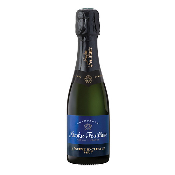 NICOLAS FEUILLATTE Champagne Brut Réserve Exclusive - Bouteille de 20 cl