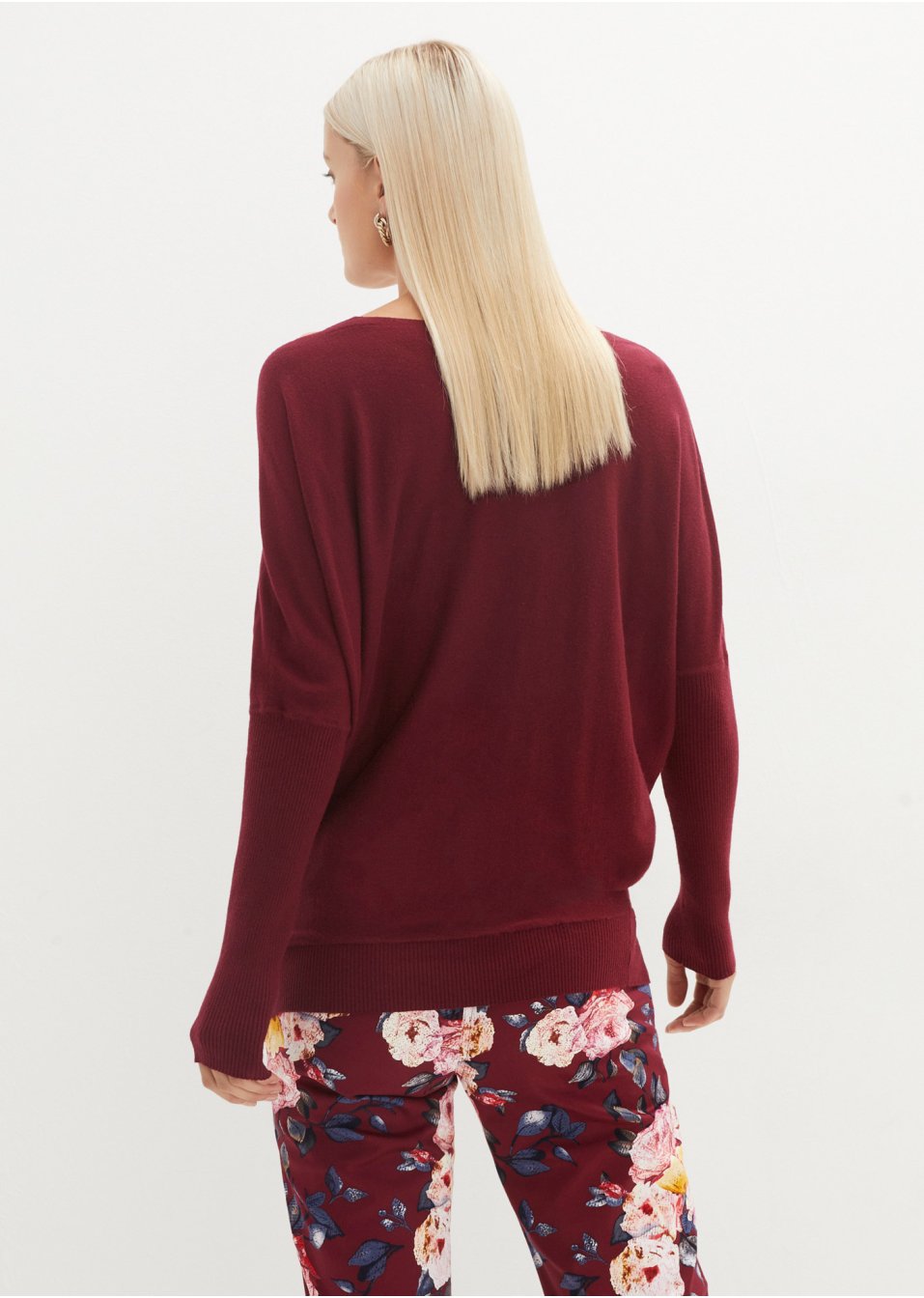 Pull avec élément décoratif