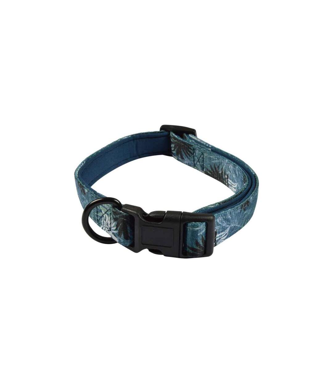 Paris Prix - Collier Pour Chien Réglable eden 30-45cm Bleu