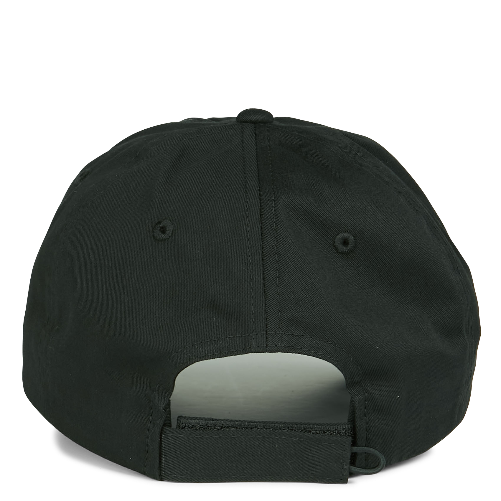 ROC - Casquette logo brodé en coton mélangé | Noir
