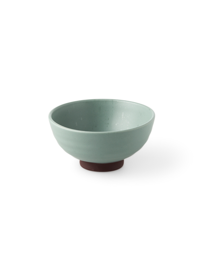 Skål | Stentøj. Ø11,2 x 5,5 cm. | Sage Green