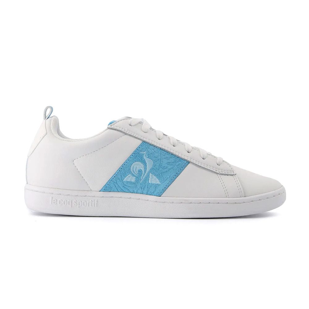 Le Coq Sportif COURTCLASSIC - Sneakers Femme optical white/sky blue