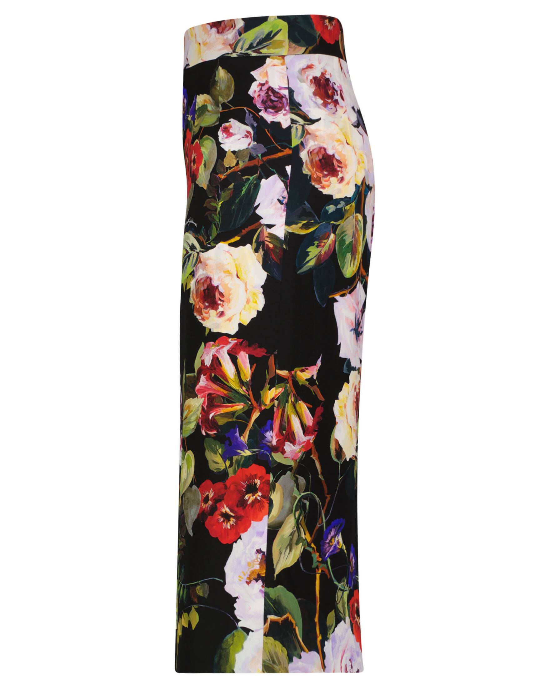 Dolce & Gabbana| Damen Midirock mit Seide FLOWER POWER